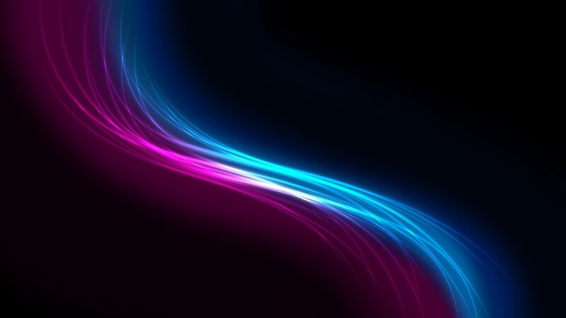 Curved Light Streaks — Purple