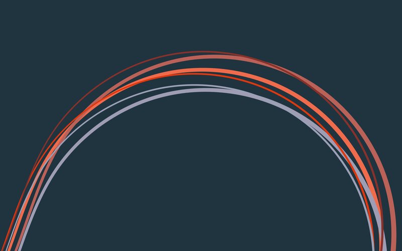 Curved Lines on Dark Background