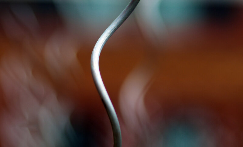 Curved Metal Wire