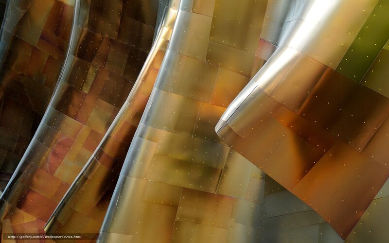 curved metallic architecture