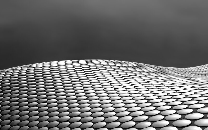 Curved Metallic Surface