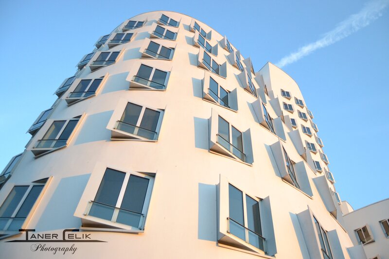 Curved Modern Building