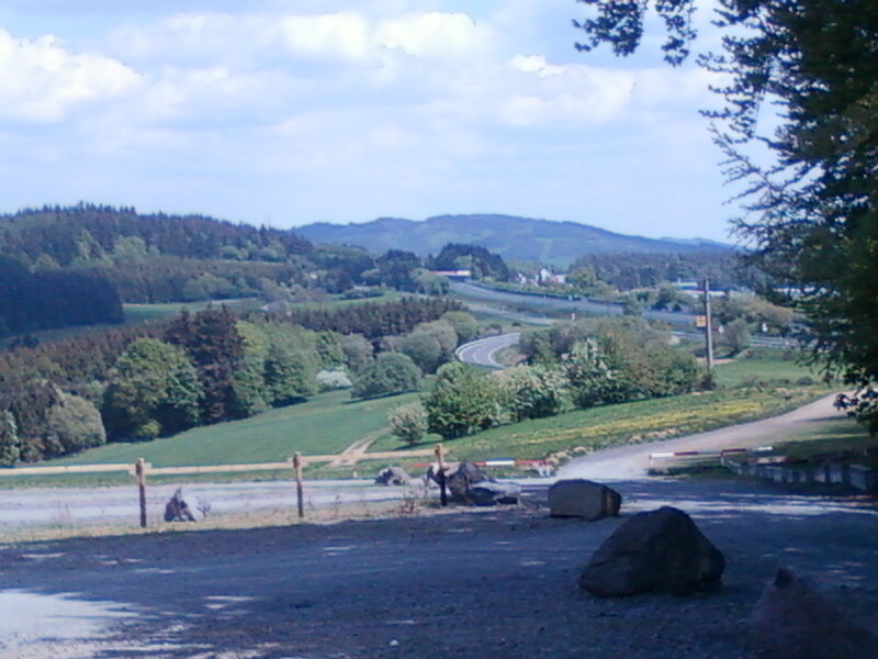 Curved Road in Valley