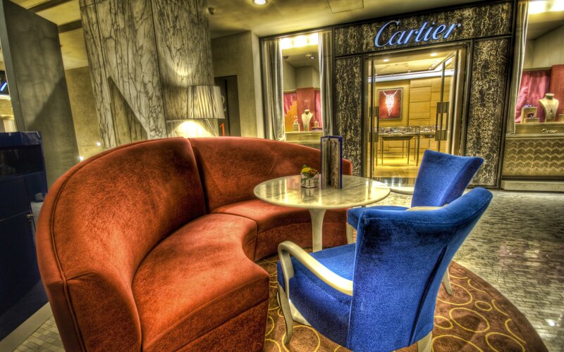 Curved Sofa and Chairs