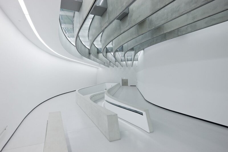 Curved White Interior