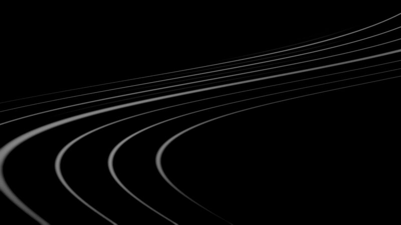 Curved White Lines