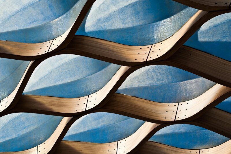 Curved Wooden Beams