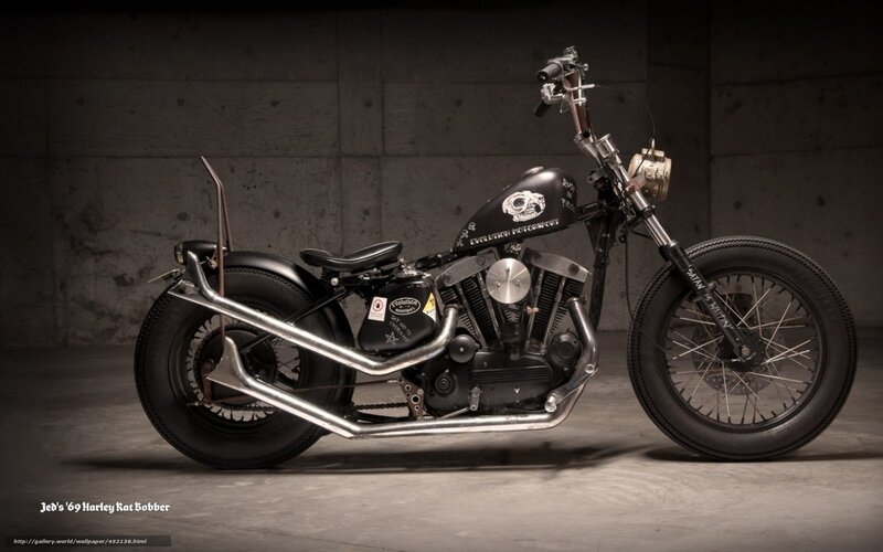 Custom '69 Harley Kat Bobber