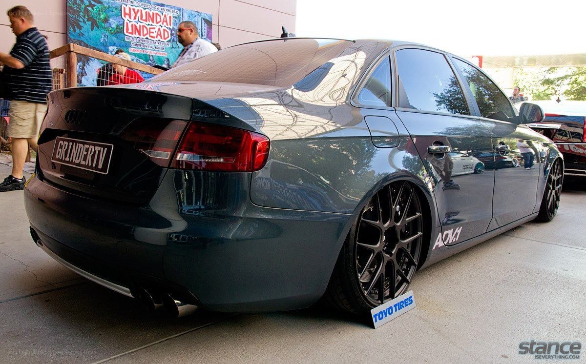 Custom Audi at car show