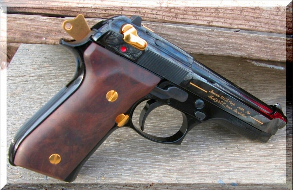 custom beretta pistol