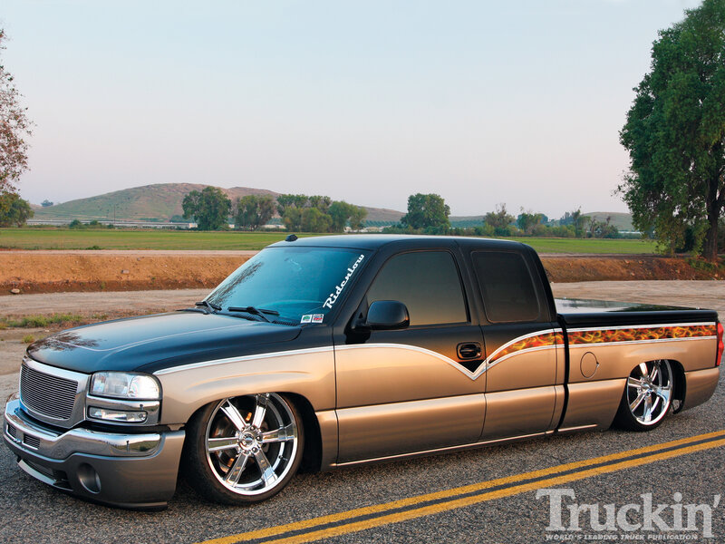 Custom Black and Gold Truck