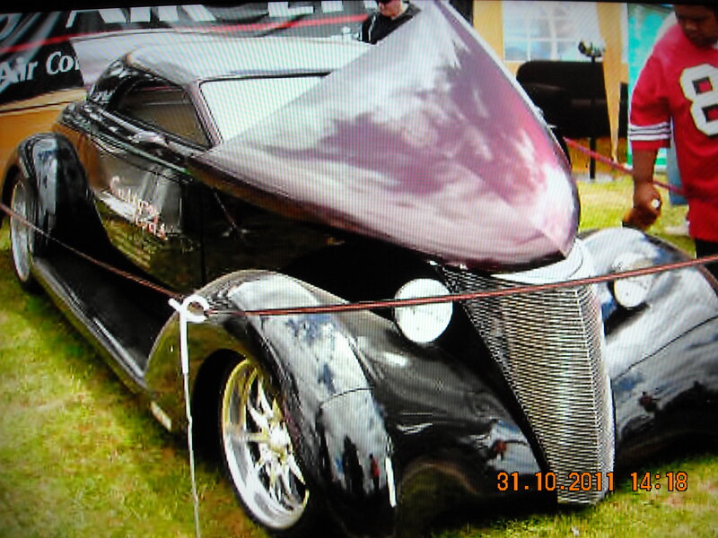 Custom Black Car