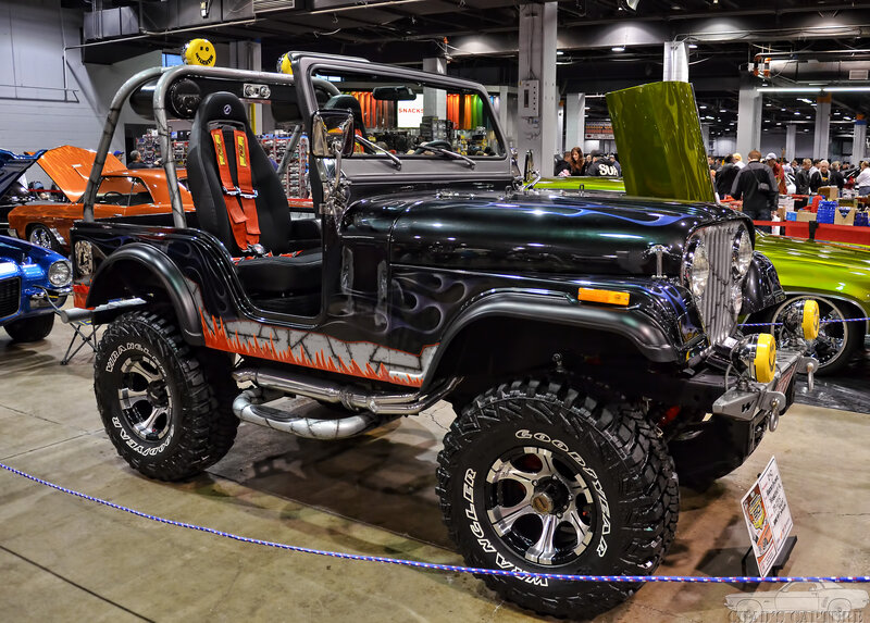 Custom Black Jeep Wrangler