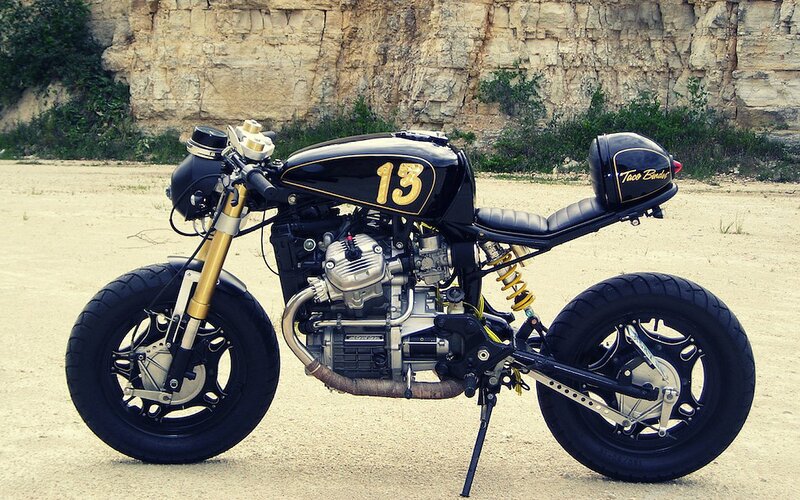 Custom Black Motorcycle — Calm