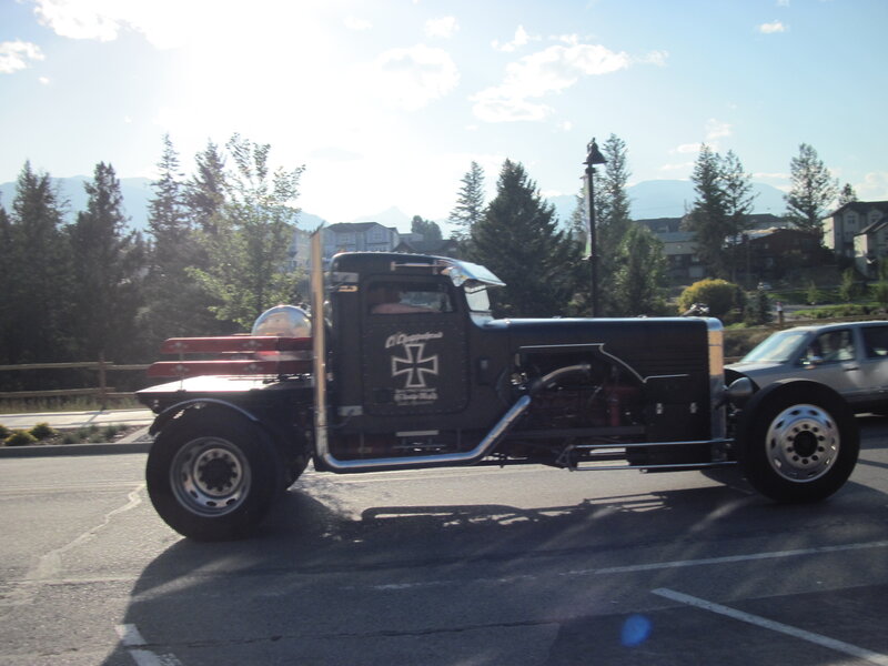Custom Black Truck — Bright