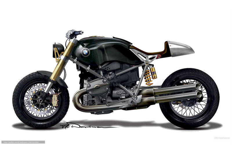 Custom BMW Motorcycle — Black, Clean, Modern