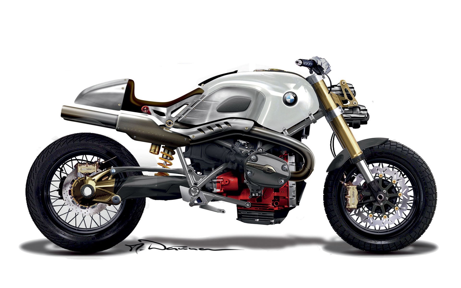 custom bmw motorcycle design