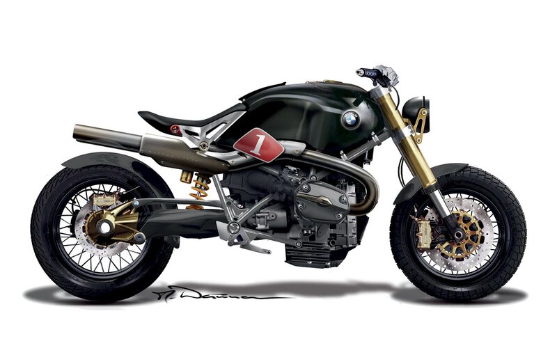 custom bmw motorcycle design
