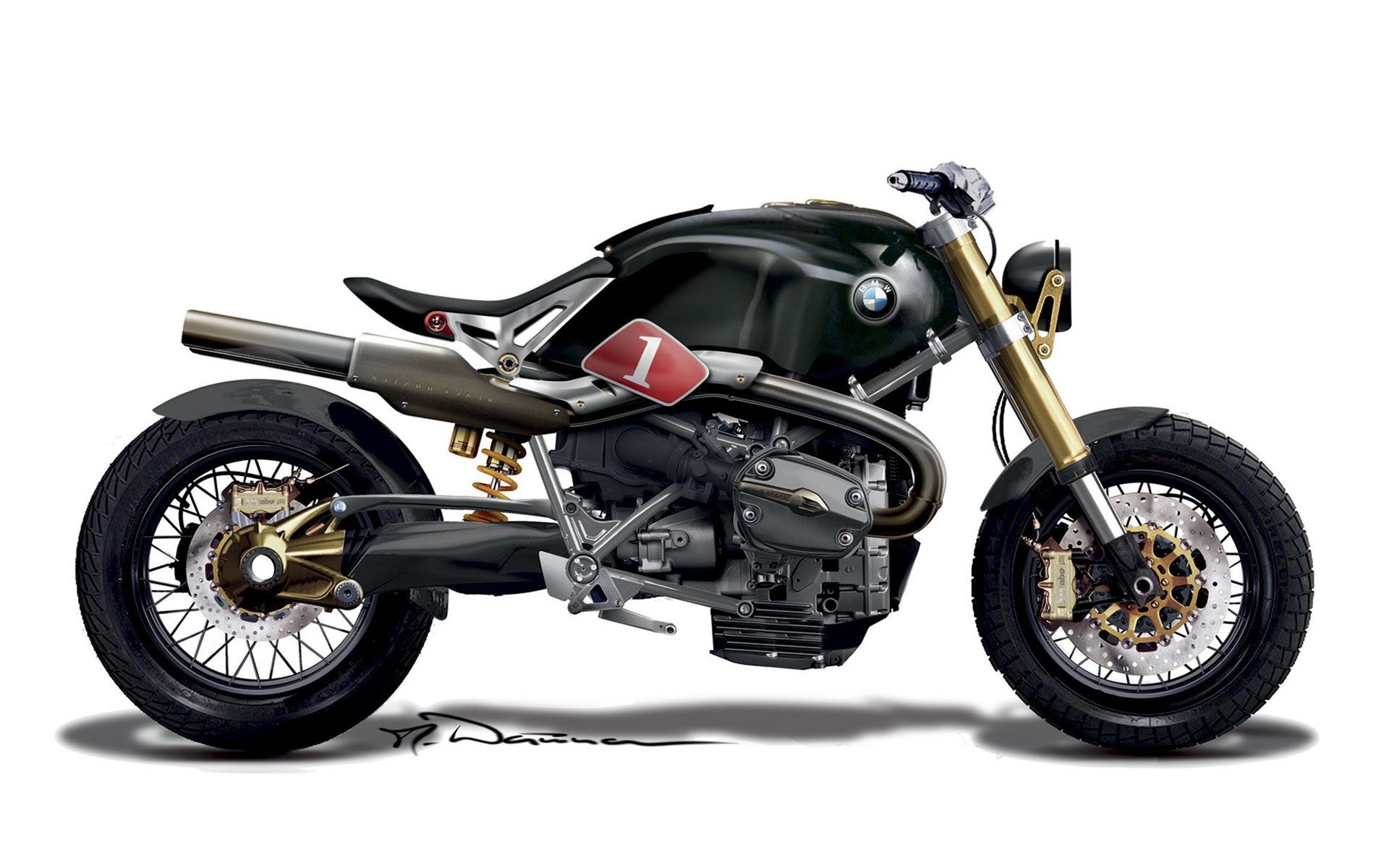custom bmw motorcycle design