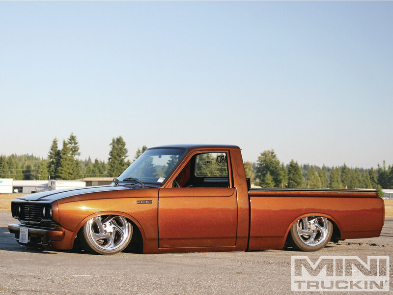 Custom Bronze Pickup Truck