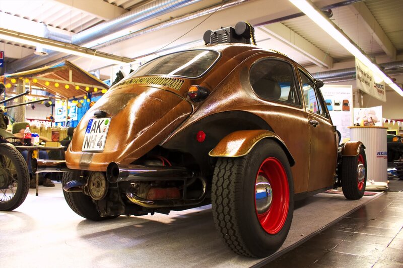 Custom Brown Beetle Car