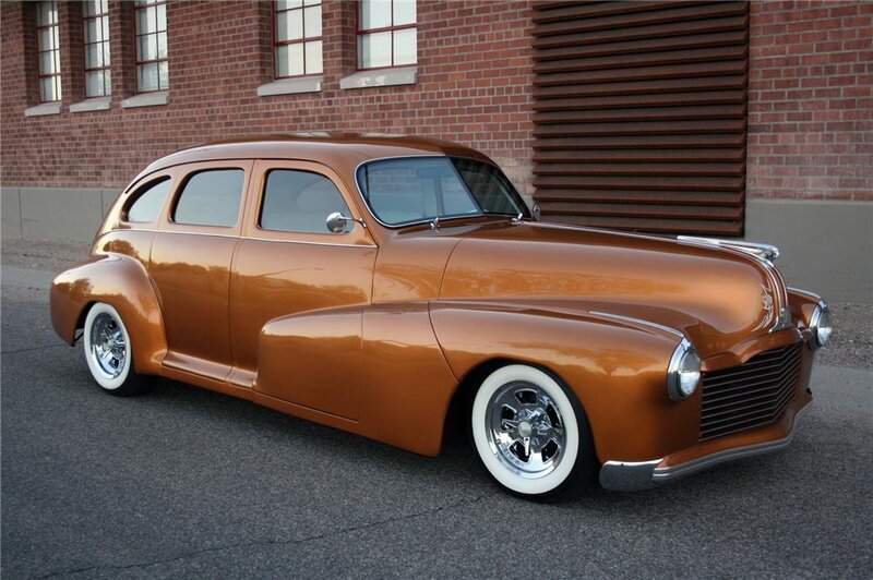 Custom Brown Car