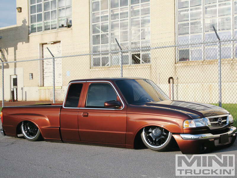 Custom Brown Pickup Truck — Calm