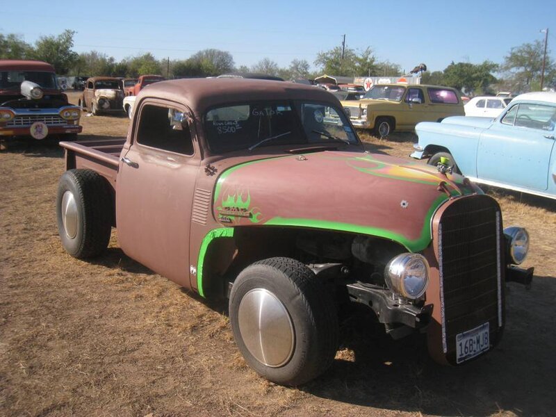 Custom Brown Pickup Truck — Outdoor