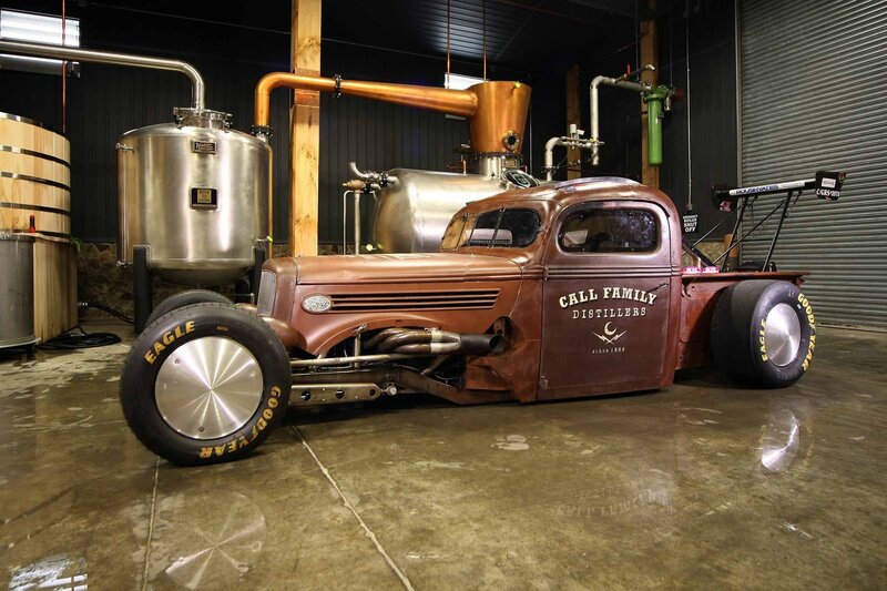 Custom Brown Truck