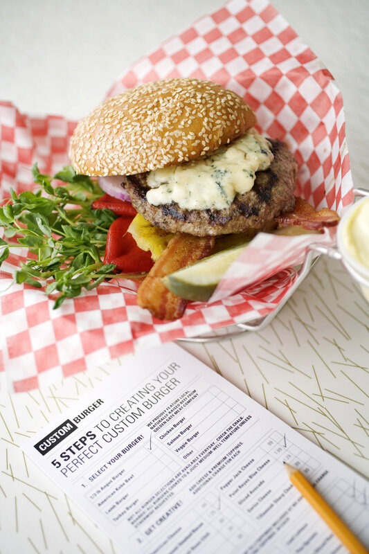 Custom burger creation guide