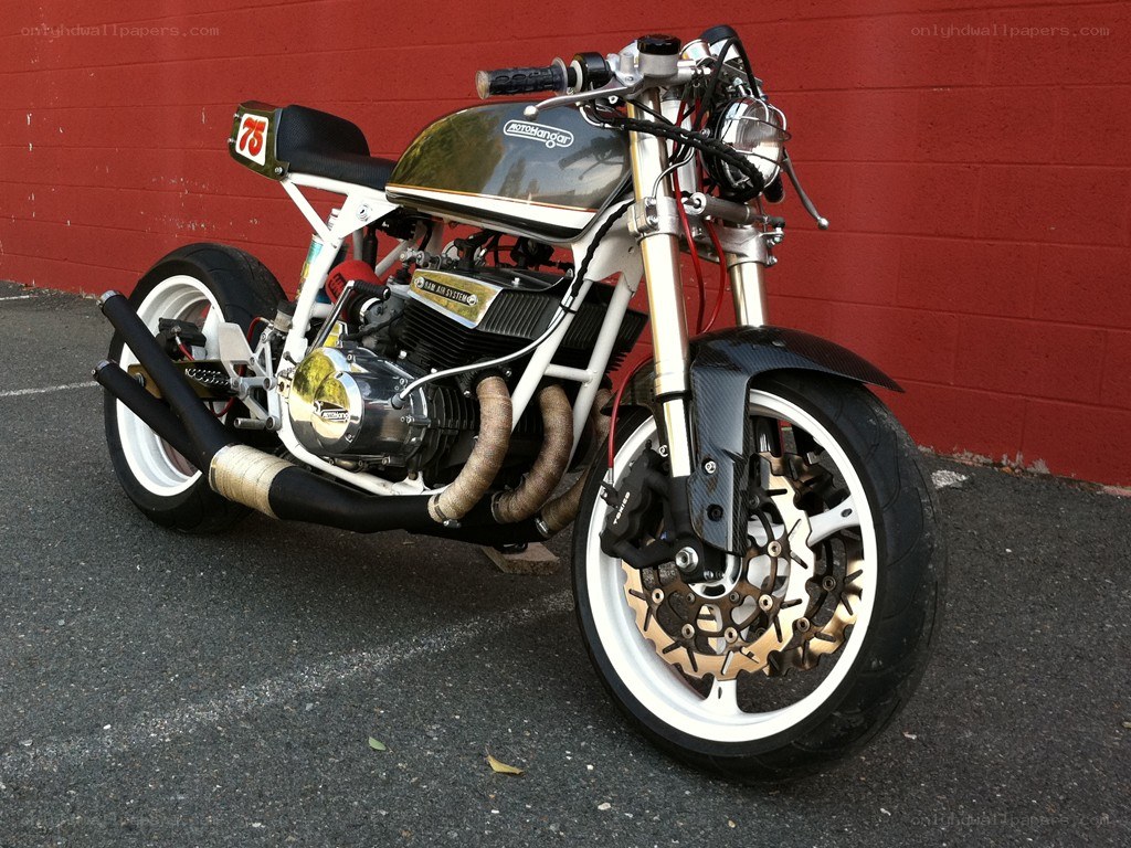 custom cafe racer motorcycle