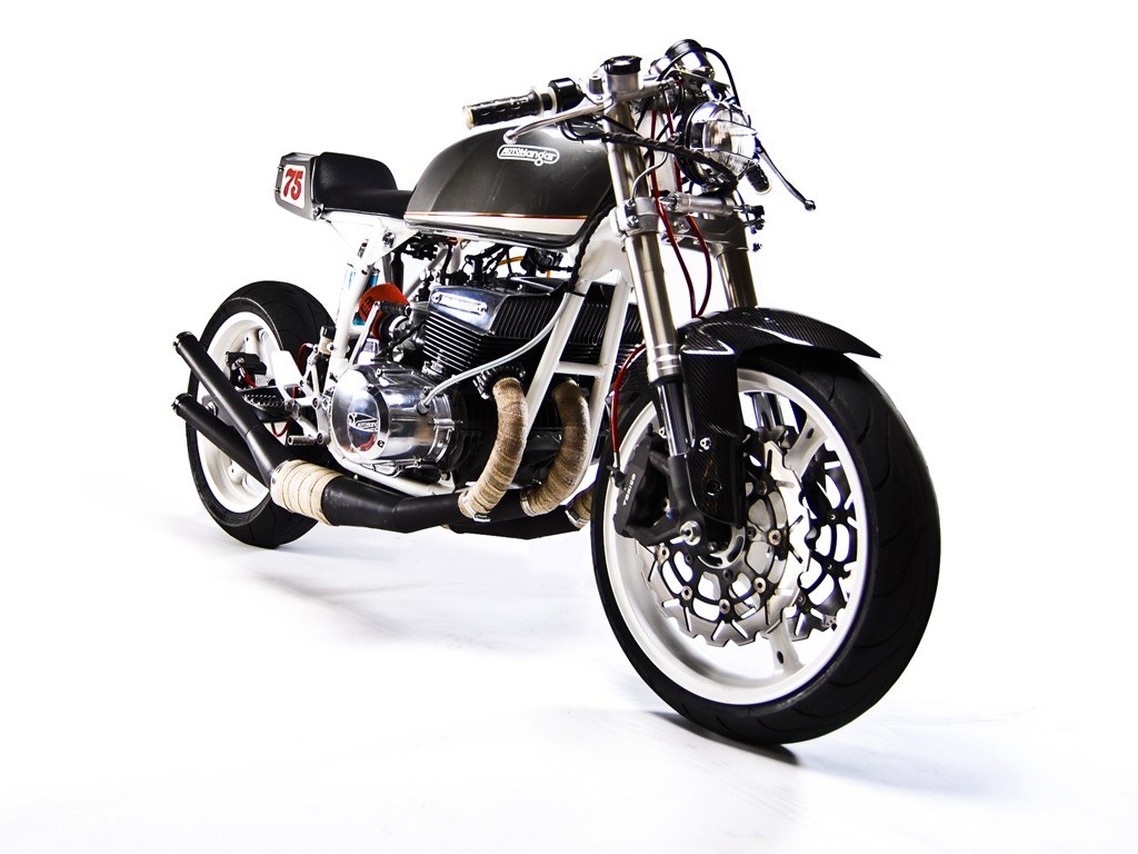 custom cafe racer motorcycle