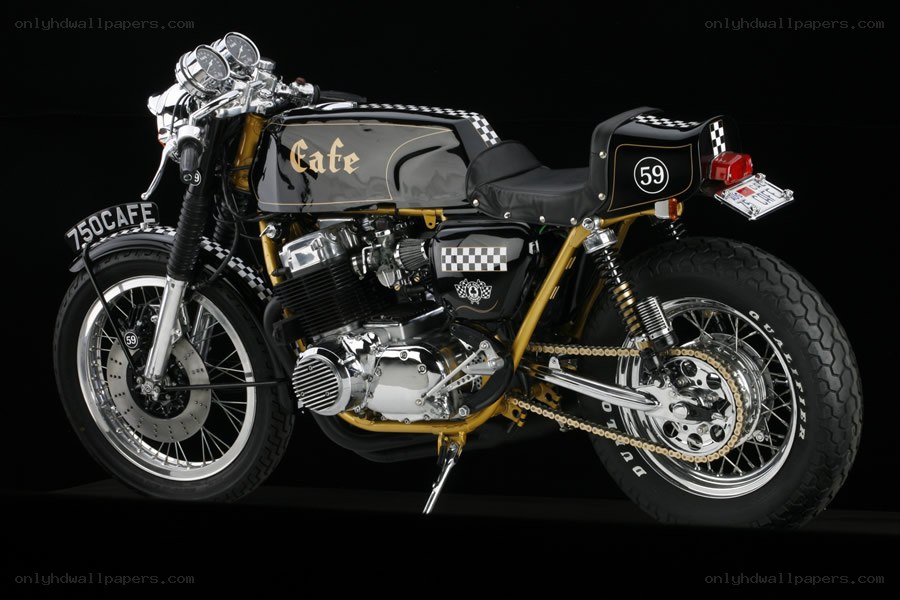 custom cafe racer motorcycle