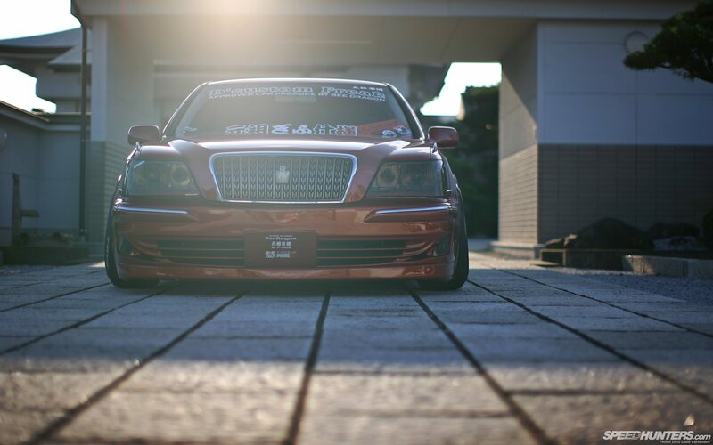 custom car in sunlight
