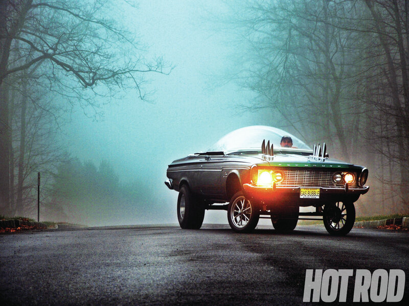 Custom Car on Road