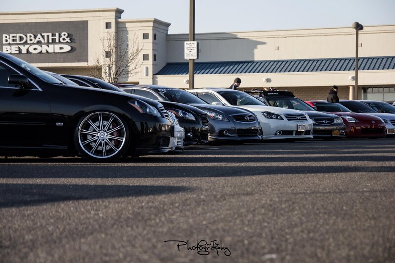 Custom Cars in Parking Lot