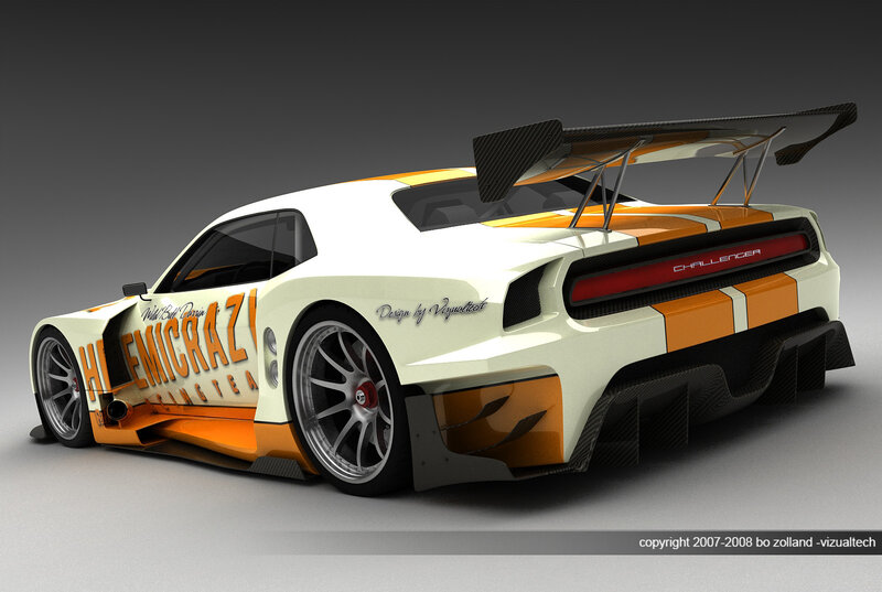 custom challenger race car