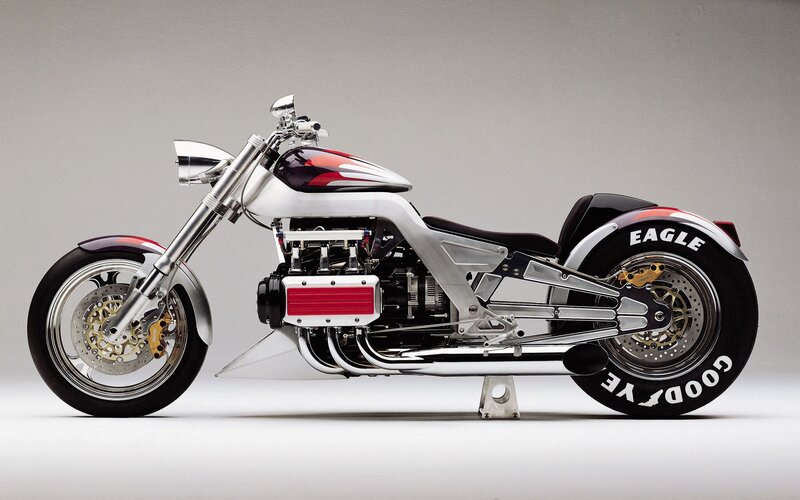custom chopper motorcycle