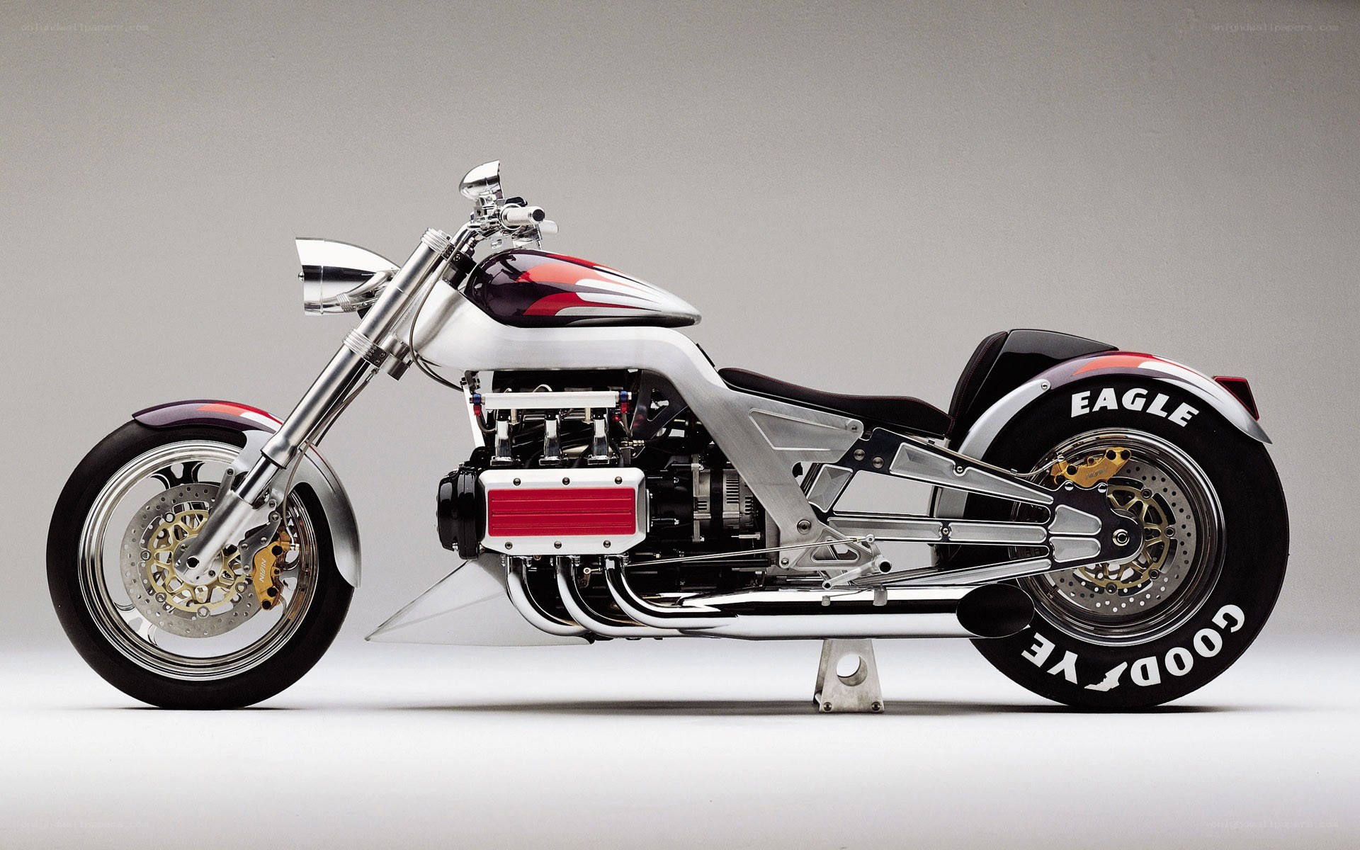 custom chopper motorcycle