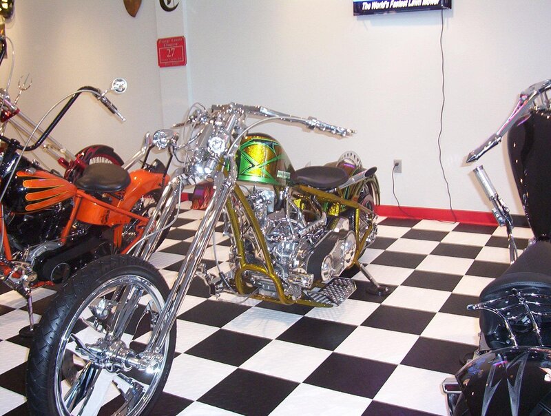 Custom Chopper Motorcycles — Black