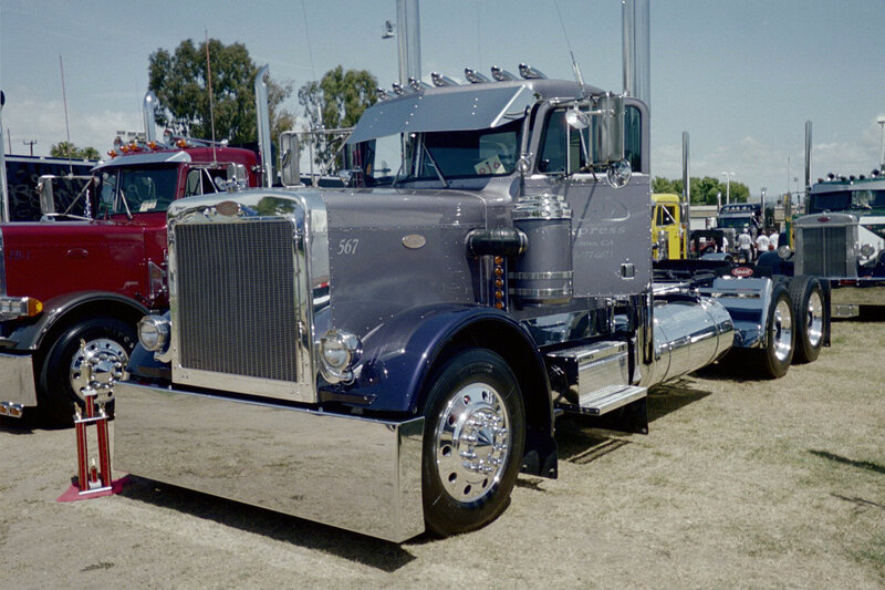 Custom Chrome Semi-truck