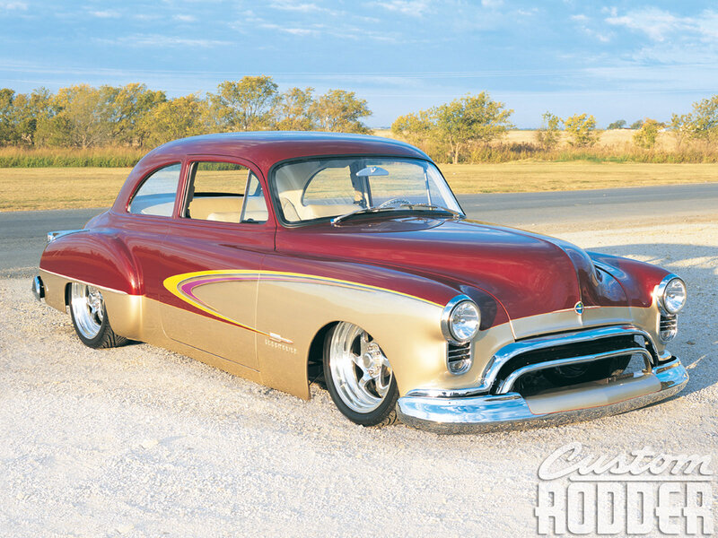 Custom Classic Car — Red