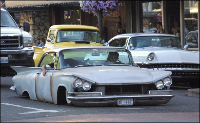 Custom Classic Car — White