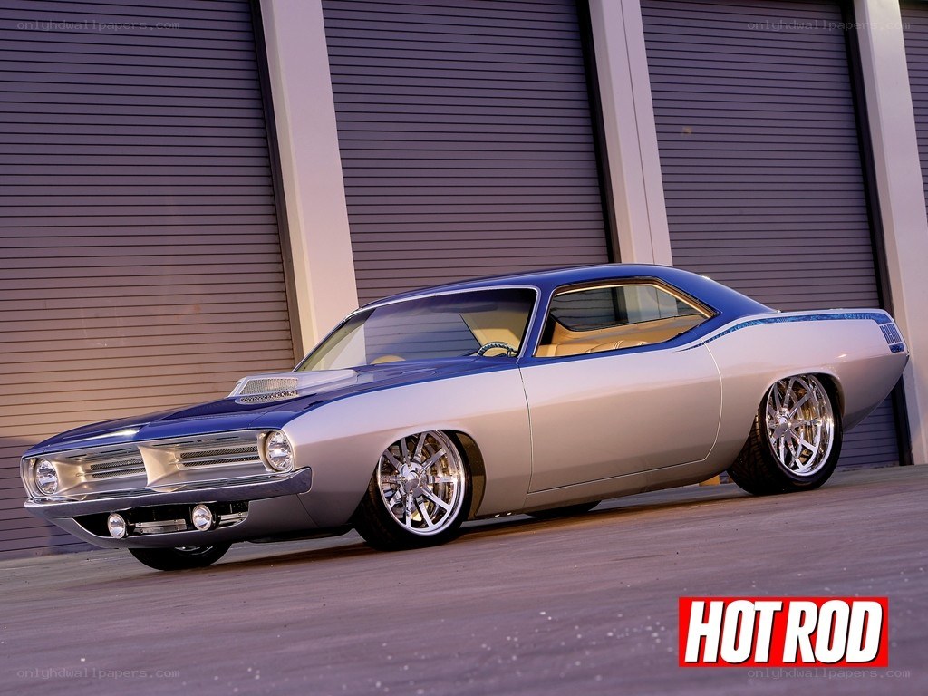 Custom classic muscle car