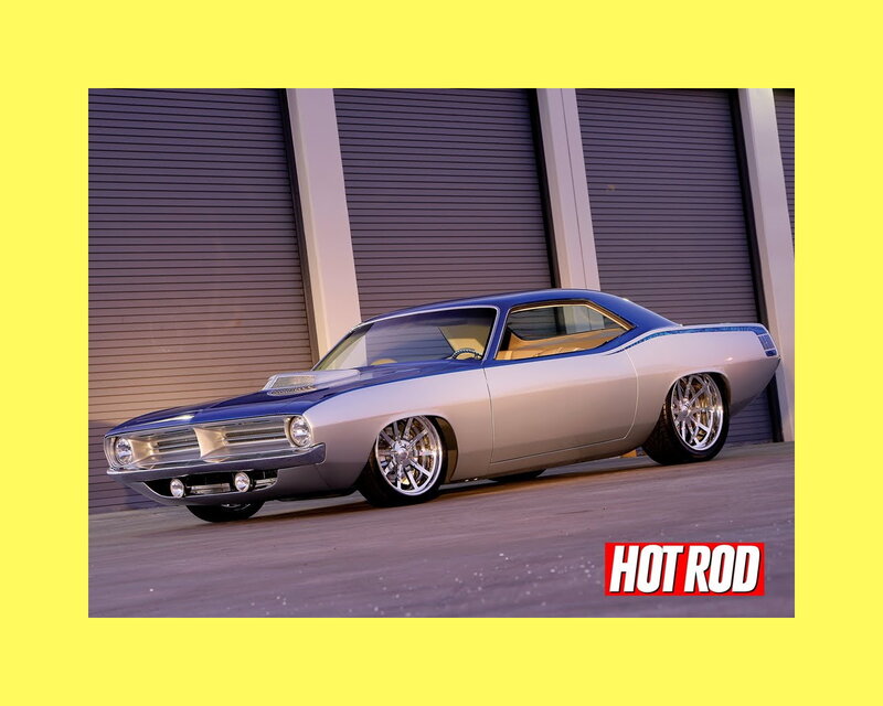 Custom Classic Muscle Car — Silver