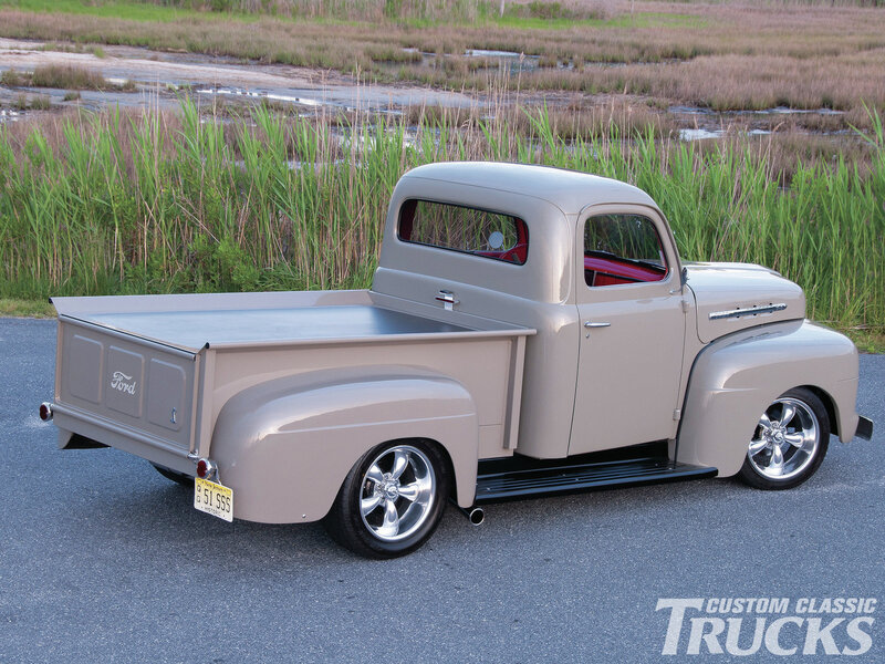 Custom Classic Pickup Truck — Gray, Serene