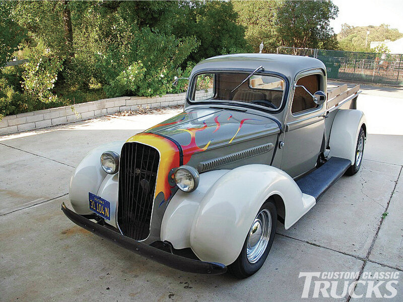 Custom Classic Pickup Truck — Gray