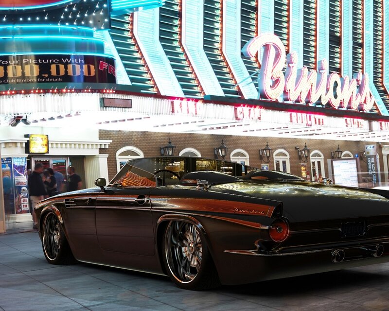 Custom Convertible Car