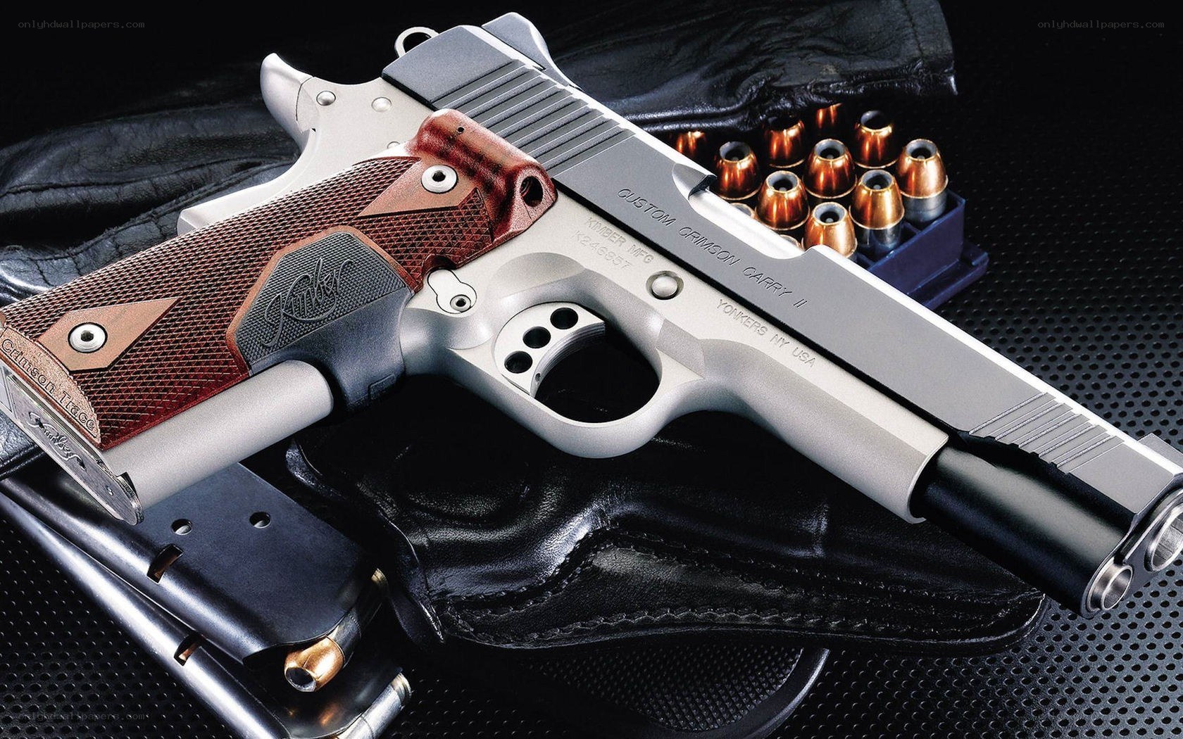 Custom Crimson Carry II pistol