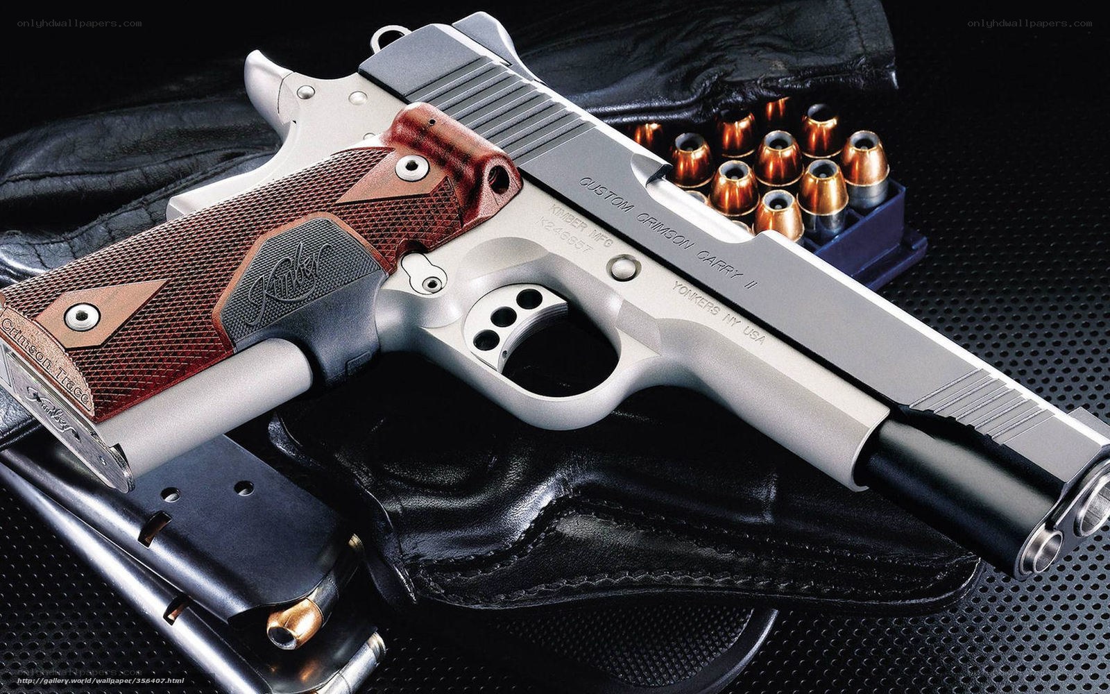 Custom Crimson Carry II pistol